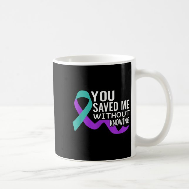Caneca De Café Suicide Awareness Suicide Prevention Suprt Survivo (Direita)