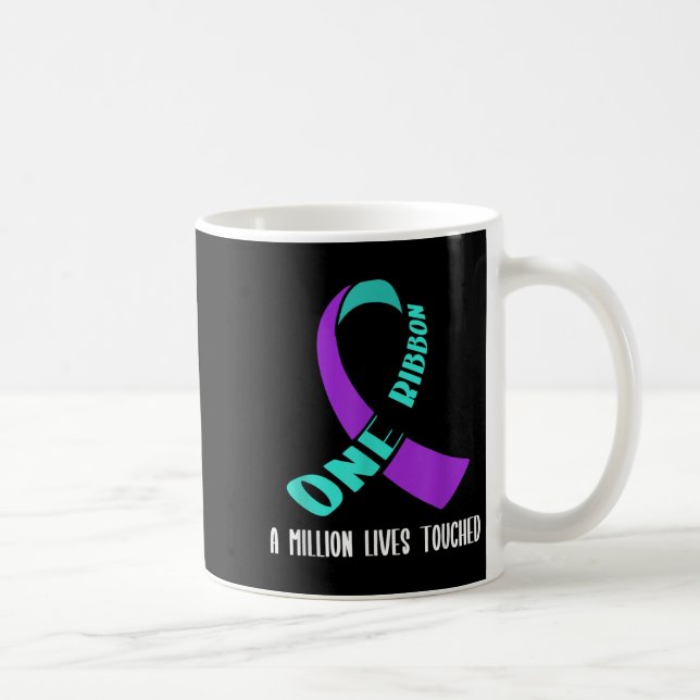 Caneca De Café Suicide Awareness Suicide Prevention Suprt Survivo (Direita)
