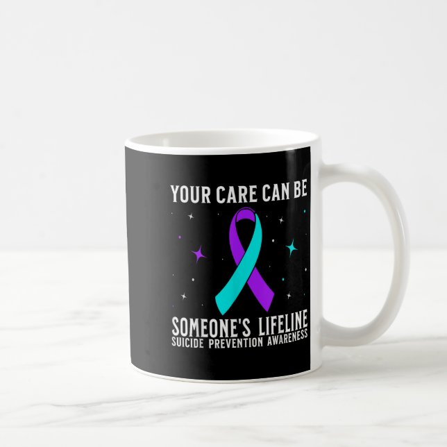 Caneca De Café Suicide Awareness Suprt Suicide Prevention Awarene (Direita)