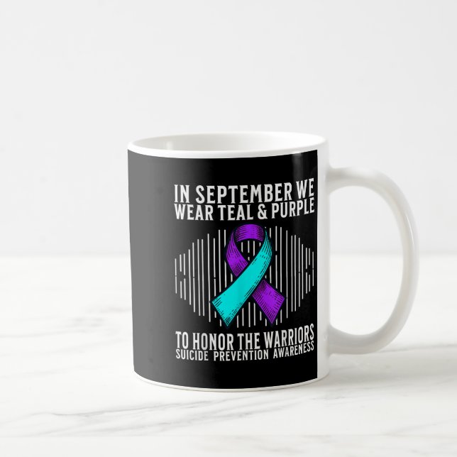Caneca De Café Suicide Awareness Suprt Suicide Prevention Awarene (Direita)