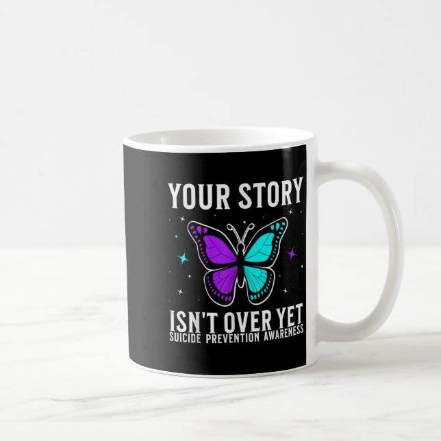 Caneca De Café Suicide Awareness Suprt Suicide Prevention Awarene (Direita)