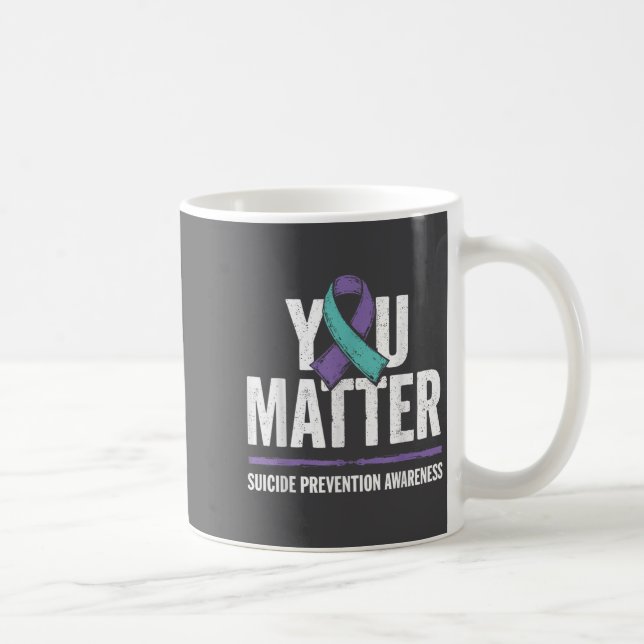 Caneca De Café Suicides Prevention Shirts Suicide Awareness  (Direita)
