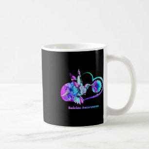 Caneca De Café Suicídio Sensibilização Camisa Girassol Corpo