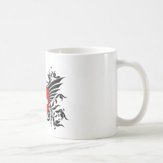 Caneca De Café Suíço brasão com asa