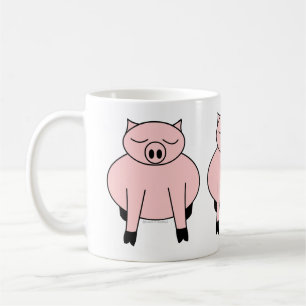 Caneca De Café Suínos