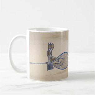 Caneca De Café Sultan Sulaiman Tughra