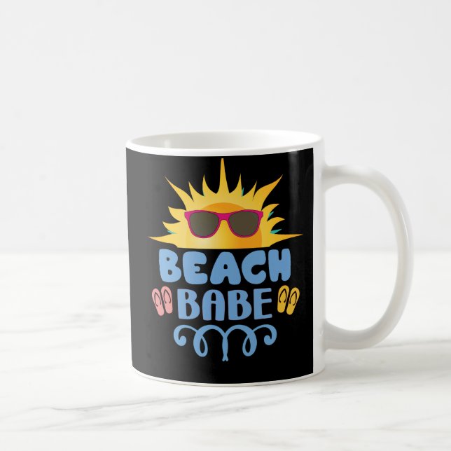 Caneca De Café Summer Beach Babe (Direita)