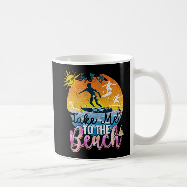 Caneca De Café Summer Beach Trip (Direita)