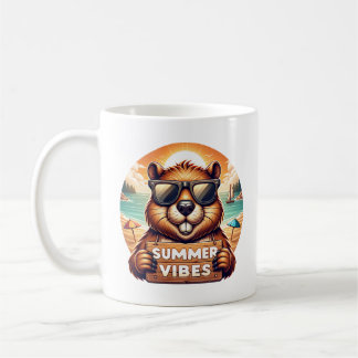 Caneca De Café Summer Beaver