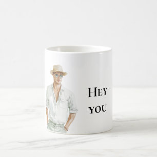 Caneca De Café Summer Bloni, Ei, Você Cita