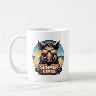 Caneca De Café Summer Boar