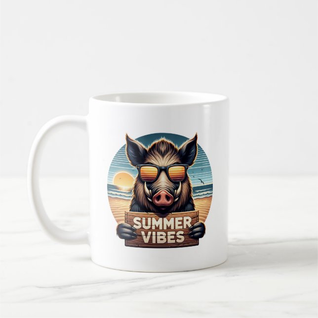 Caneca De Café Summer Boar (Esquerda)