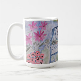 Caneca De Café Summer Garden Bench