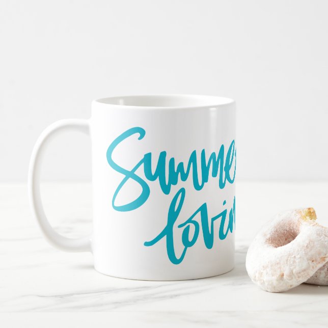 Caneca De Café Summer lovin' (Com Donut)