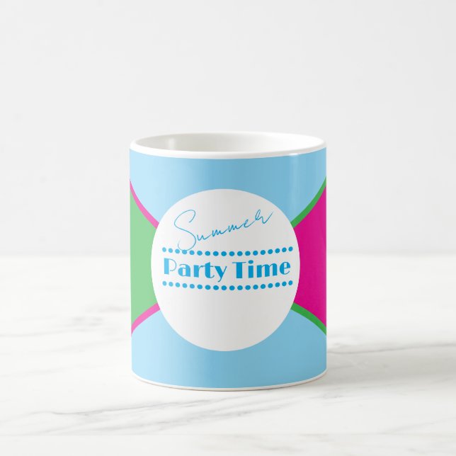 Caneca De Café Summer Party Time Mug (Centro)