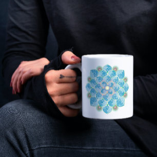 Caneca De Café Summer Rain Mandala