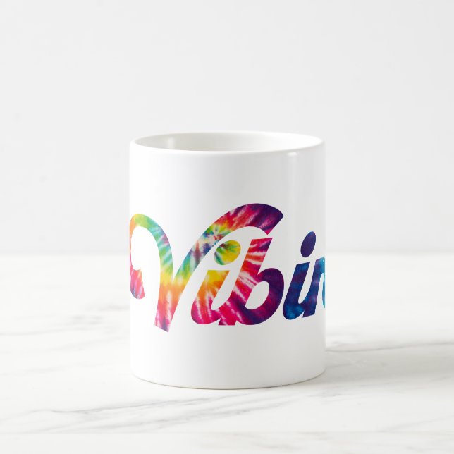 Caneca De Café Summer Vibe Impressão (Centro)