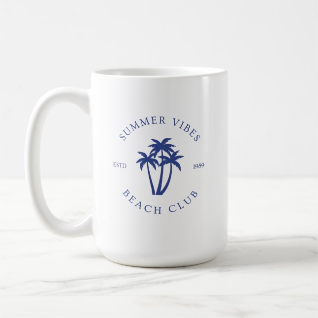 Caneca De Café Summer Vibes (Esquerda)
