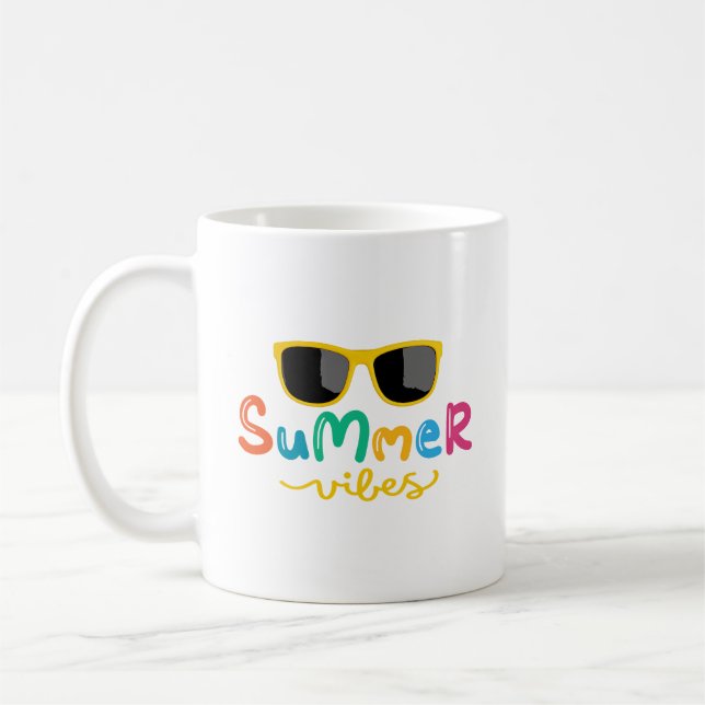 Caneca De Café Summer Vibes (Esquerda)