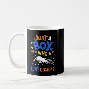 Caneca De Café Summer Vibes Com Entomologista Cicadas Voando Inse