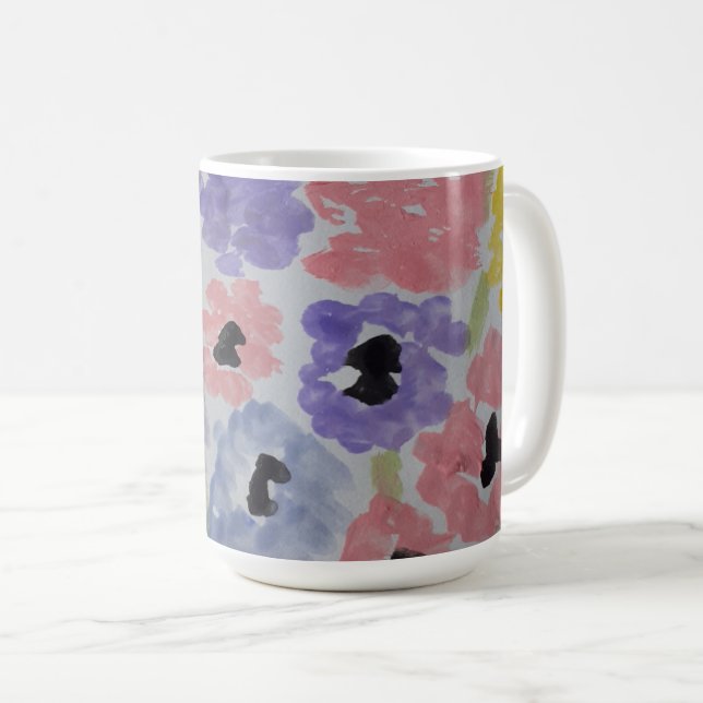 Caneca De Café Summer Willowers (Frente Esquerda)