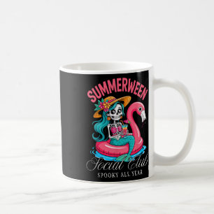 Caneca De Café Summerbetween Social Club Spooky O Esqueleto Todo 