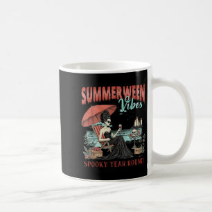 Caneca De Café Summerbetween Vibes Spooky Year Round Chill Girls