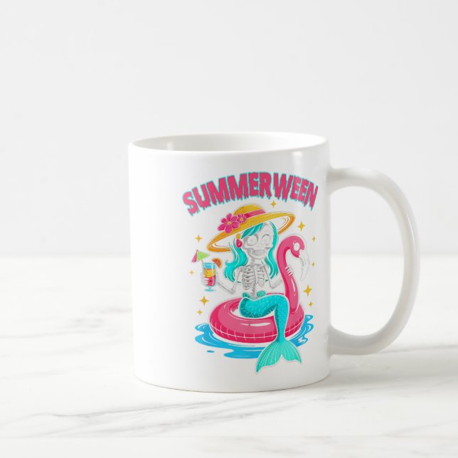 Caneca De Café Summerentre Sereid Skeleton Halloween Sum (Direita)