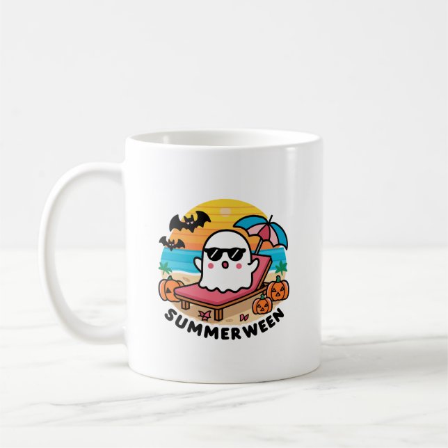 Caneca De Café Summerwin - Fantasma no leito do sol (Esquerda)