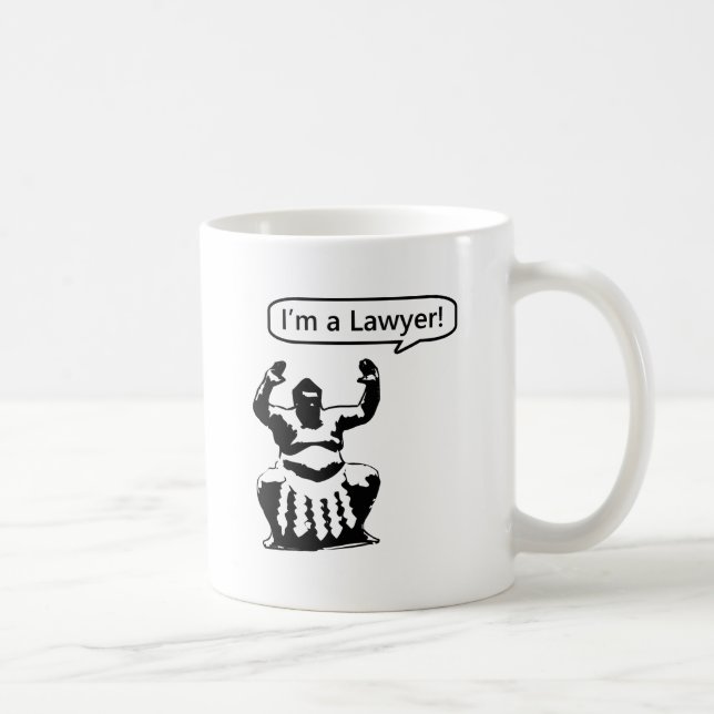 Caneca De Café Sumo Lawyer (Direita)