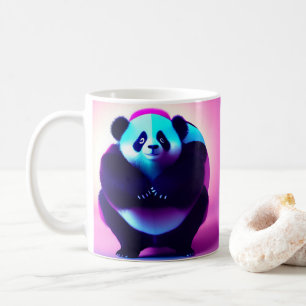Caneca De Café Sumo Panda, O Névoa Bamboo, Coffee Mug