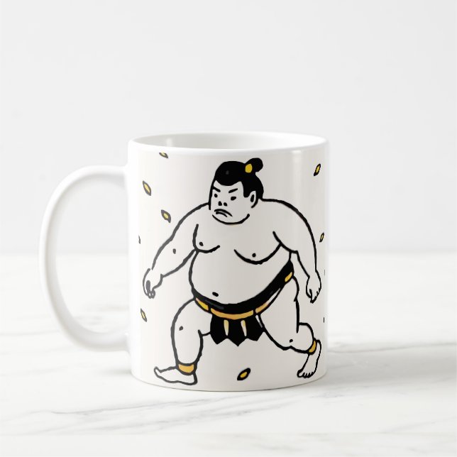 Caneca De Café Sumo Wrestlers Mug (Esquerda)