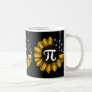 Caneca De Café Sun-flower Pi Day Legal Matemática Símbolos Profes
