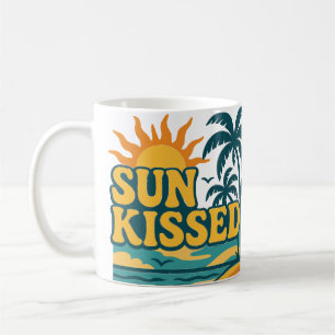 Caneca De Café Sun Kissed Mug - Víblias de Verão retrorestéticas