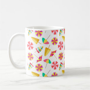 Caneca De Café Sun Umbrellas