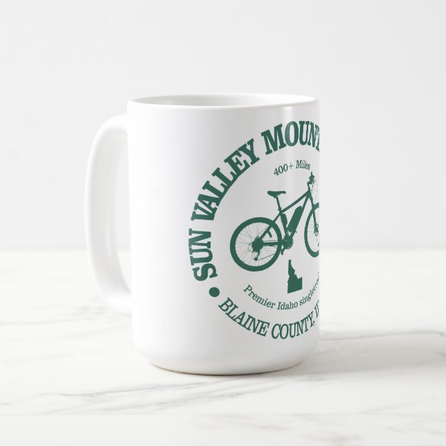 Caneca De Café Sun Valley (MTB) (Frente Esquerda)