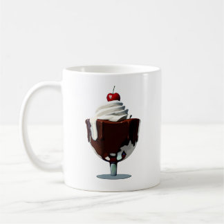 CANECA DE CAFÉ SUNDAE, AMANTES DE SORVETES, SORVETE DE FUGA QUENT