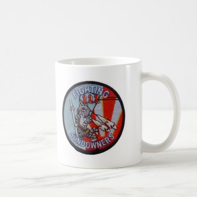 CANECA DE CAFÉ SUNDOWNERS DE COMBATE VF-111 (Direita)