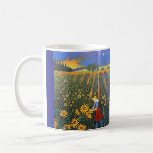 Caneca De Café Sunflower Moon Mug