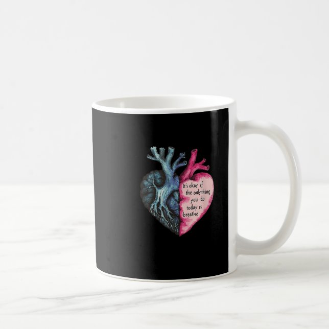 Caneca De Café Sunflower Suicide Awareness  (Direita)