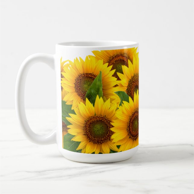Caneca De Café Sunflowers (Esquerda)