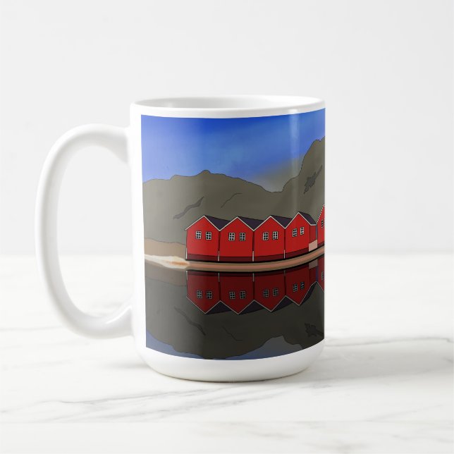Caneca De Café Sunndalsøra Noruega (Esquerda)