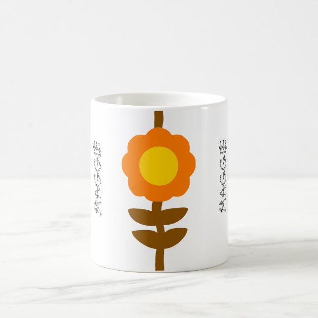 Caneca De Café Sunny Bloom Floral Mug (Centro)