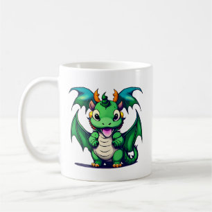 Caneca De Café Sunny O Dragão Amigável