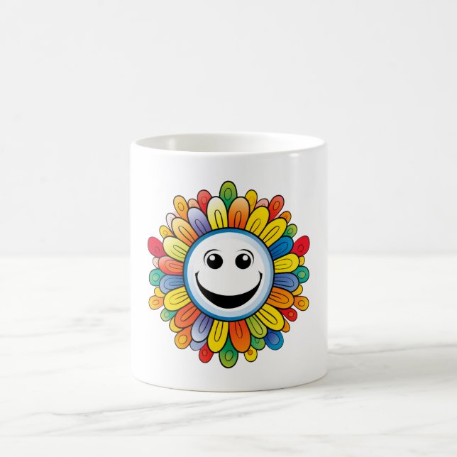 Caneca De Café Sunny Ray Flower (Centro)