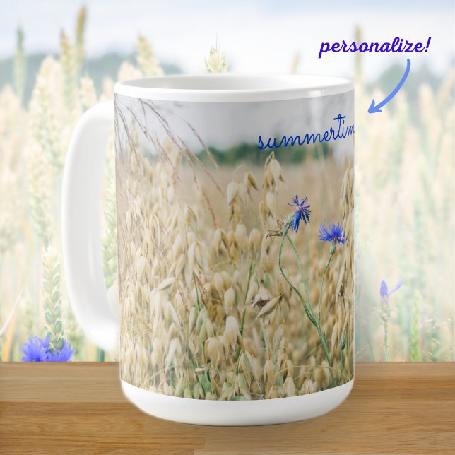 Caneca De Café Sunny summer fields (Criador carregado)