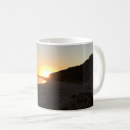 Caneca De Café Sunrise sobre Long Island Sound