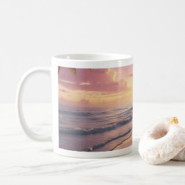 Caneca De Café Sunrise Víbe "Chill Out" Café Mug