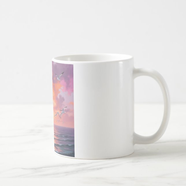 Caneca De Café Sunset (Direita)