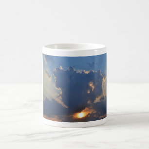 Caneca De Café Sunset com Formação de Nuvem Teacup por STaylor